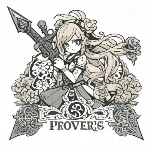 words letters proverbs 3:1 tattoo design idea