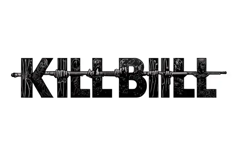 Kill Bill tattoo design idea