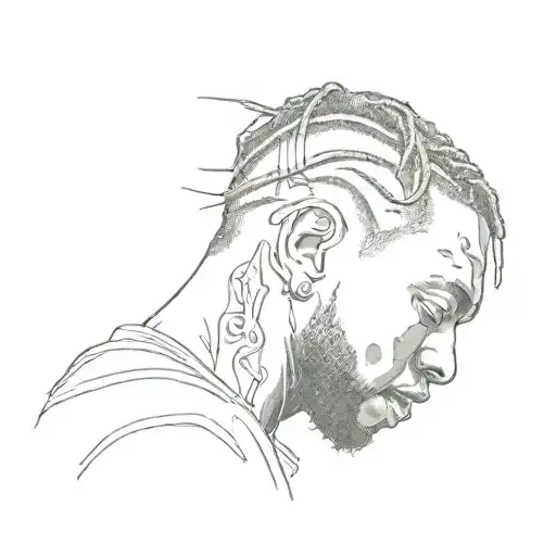 Kendrick Lamar tattoo design idea