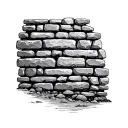 Stone Wall tattoo design idea