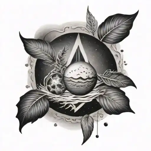 We are two grains of sand on the beach of the universe And our fears and sufferings are drops of water That fall on our eyelids from the sky tattoo design idea