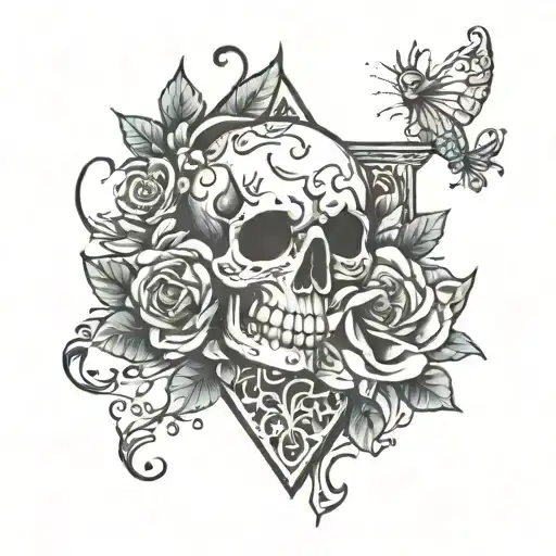 Love is pain  tattoo design idea