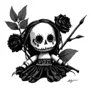 Voodoo Doll tattoo design idea