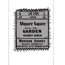 vintage madison square garden hockey ticket stub tattoo design idea