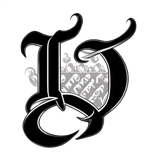 Two Word Ambigram Generator tattoo design idea