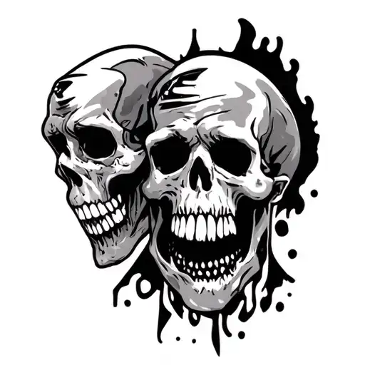 My friends are bastards tattoo design idea