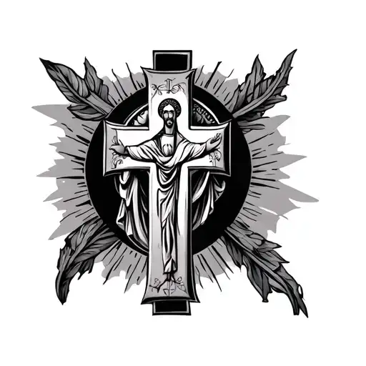 st Francis cross tattoo tattoo design idea