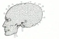brain autism puzzle piece tattoo design idea