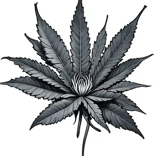 420 tattoo design idea