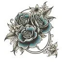 miscarriage pregnancy loss tattoo design idea