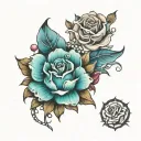 miscarriage pregnancy loss tattoo design idea