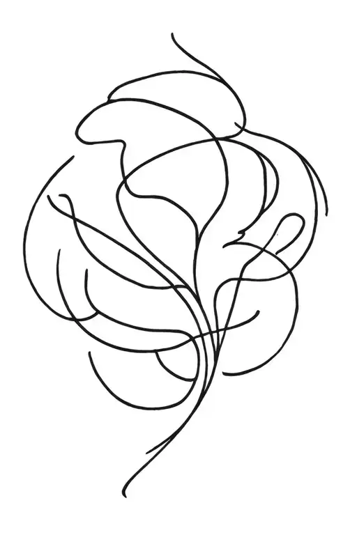 Content tattoo design idea