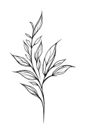 Content tattoo design idea