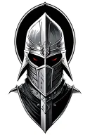 templar knight tattoo design idea