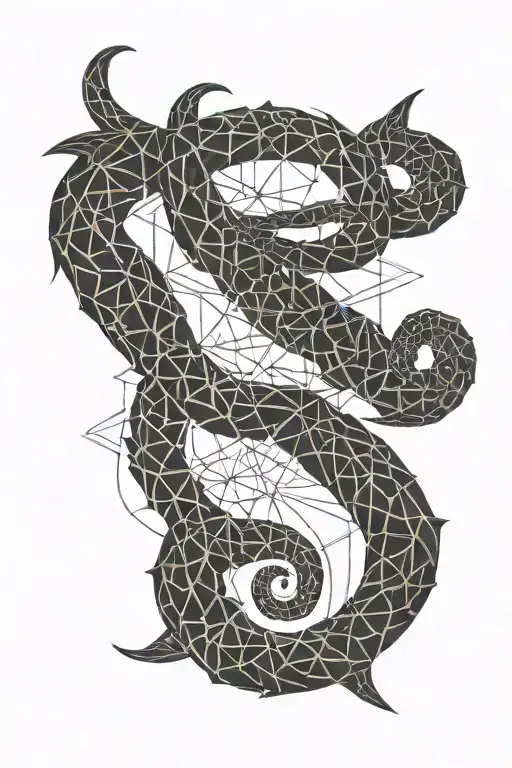 scorpio gemini tattoo design idea
