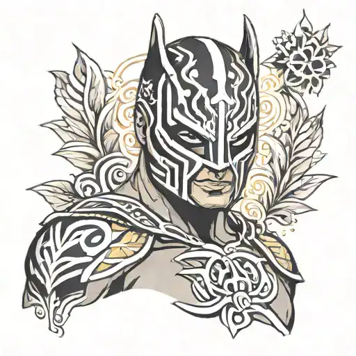rey mysterio tattoo design idea