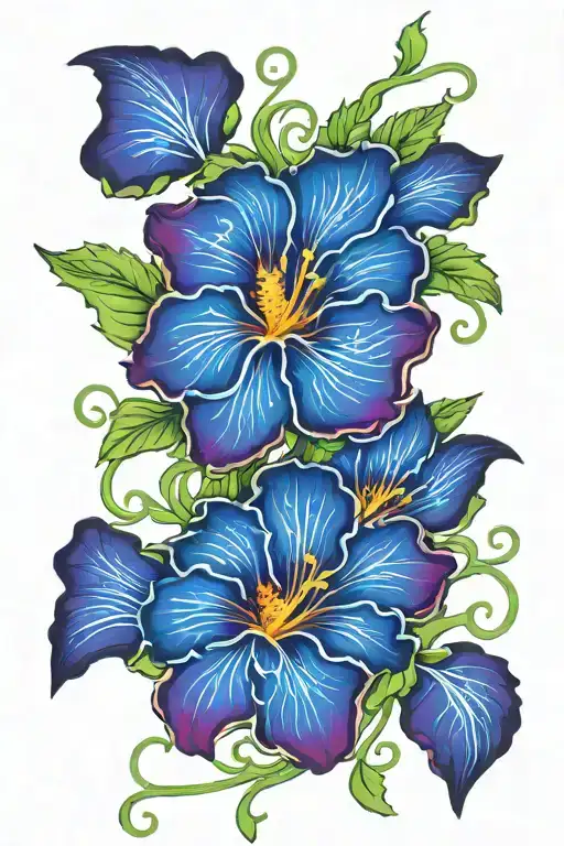 one big primrose flower with long thorn vines growing out from it wrapping my forearm from back to front tattoo design idea