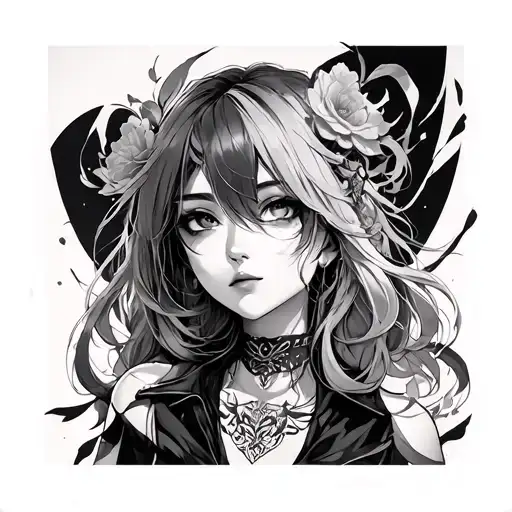 Anime Sleeves tattoo design idea