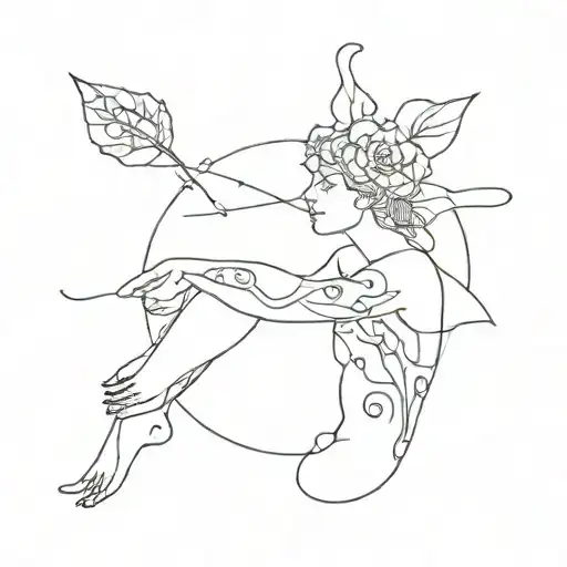 eating disorders and social media tattoo design idea