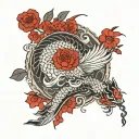 everything happens for a reason tattoo design idea