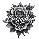 Last Name tattoo design idea