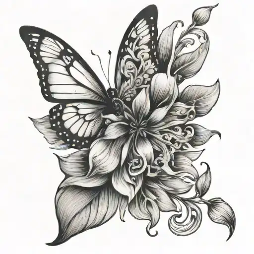 love fati tattoo design idea
