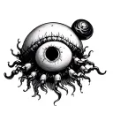 Beholder tattoo design idea