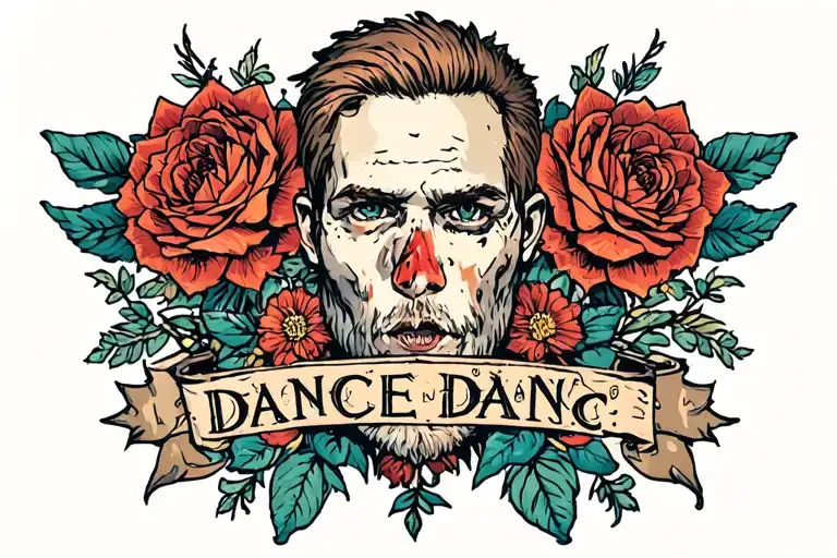 Dance Gavin Dance inspired tattoo design idea