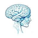 son adhd brain tattoo design idea