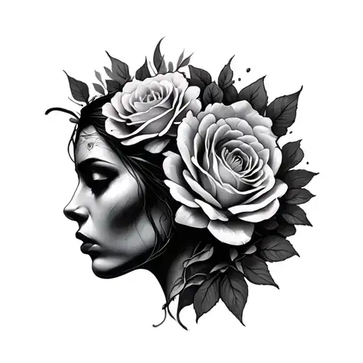 overthink creative tattoo design idea