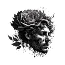 overthink creative tattoo design idea