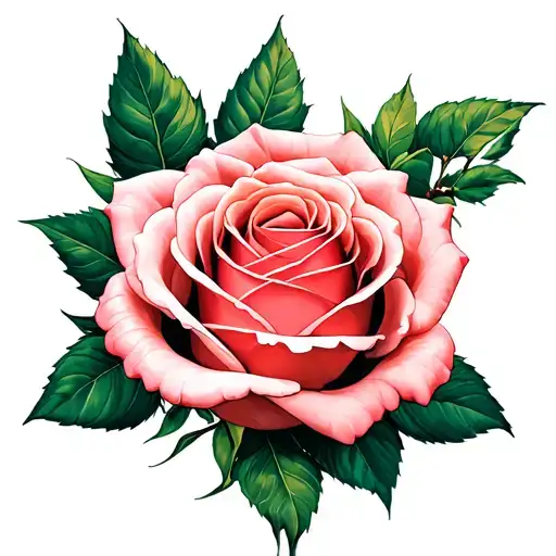 Bayahibe Rose tattoo design idea