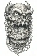 i dont have to apologize for the monster ive become, noone did when they made me one tattoo design idea