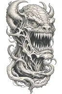 i dont have to apologize for the monster ive become, noone did when they made me one tattoo design idea