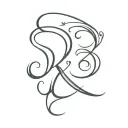 33 number written tattoo design idea