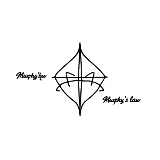 Murphy's law tattoo design idea