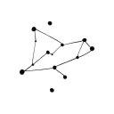 leo and scorpio constellation tattoo design idea