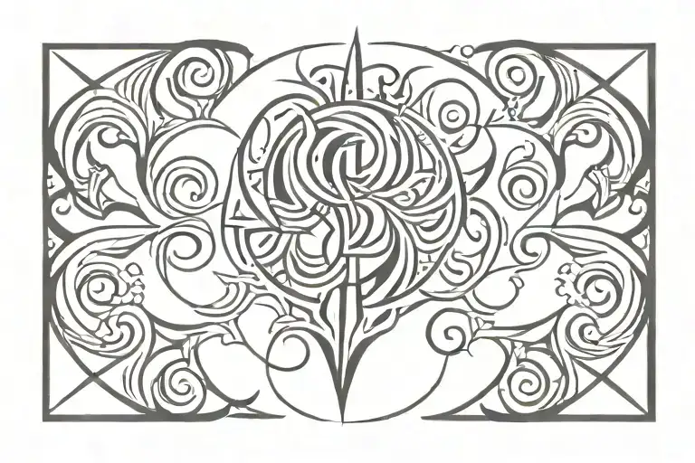 1312 tattoo with theme tattoo design idea