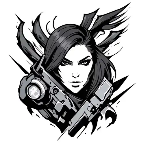 Overwatch tattoo design idea