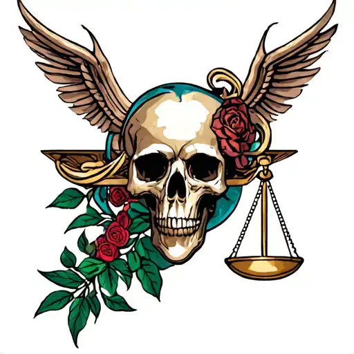 Ayres, libra, derby tattoo design idea
