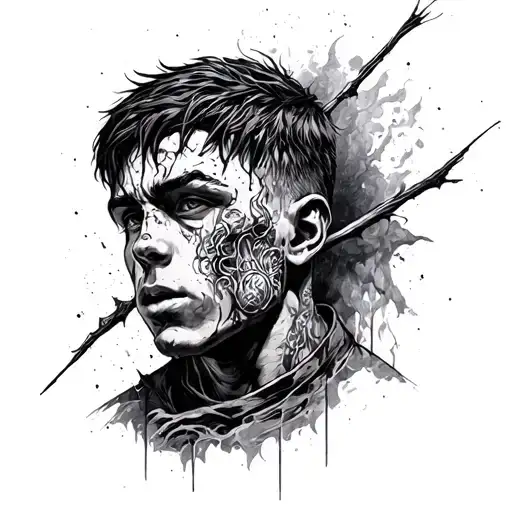 kill the boy and let the man be born tattoo design idea