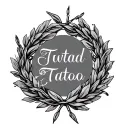 Greek Wreath with name inside tattoo design idea