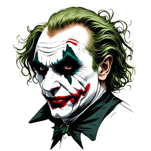 joker why so serious tattoo design idea