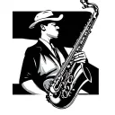 Jazz tattoo design idea