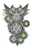 Bipolar phases I'm fighting against. Anxiety issues. Agressivity. how I live day to day to fight against all this tattoo design idea