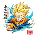 majin vegeta tattoo design idea