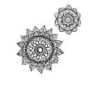 Filler Mini Mandalas tattoo design idea