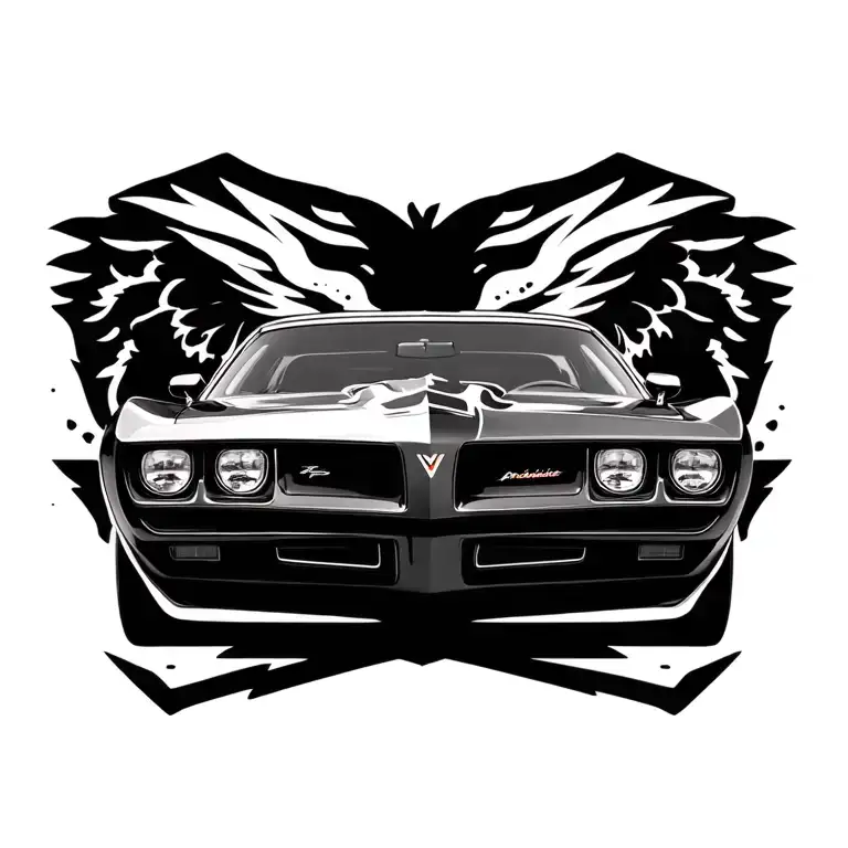pontiac firebird tattoo design idea