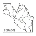 map of lebanon tattoo design idea