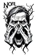 hear no evil, speak no evil, see no evil tattoo design idea